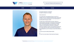 Screenshot Website www.mkg-hof.de