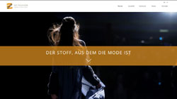 Screenshot Website www.ez-fashion.de