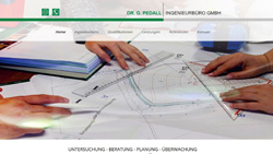 Screenshot Website www.ibpedall.de