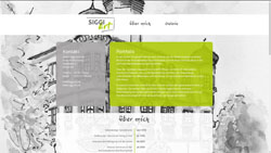 Screenshot Website www.siggi-art.de